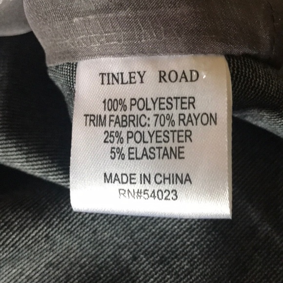 NWT Tinley Road Silver Sequined Mini Dress, size M - Picture 5 of 6